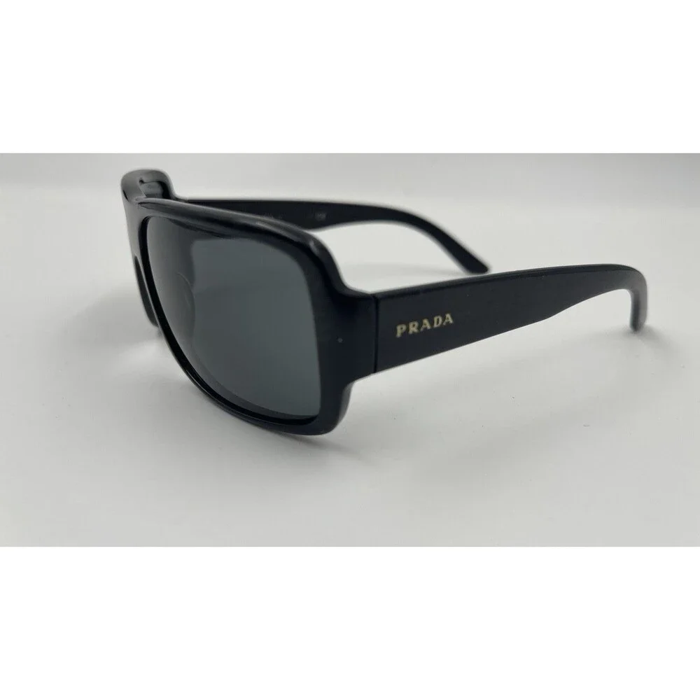 Prada Sunglasses Black Carbon Fiber  SPR 06L 59015 7BN-1A1 135 3N